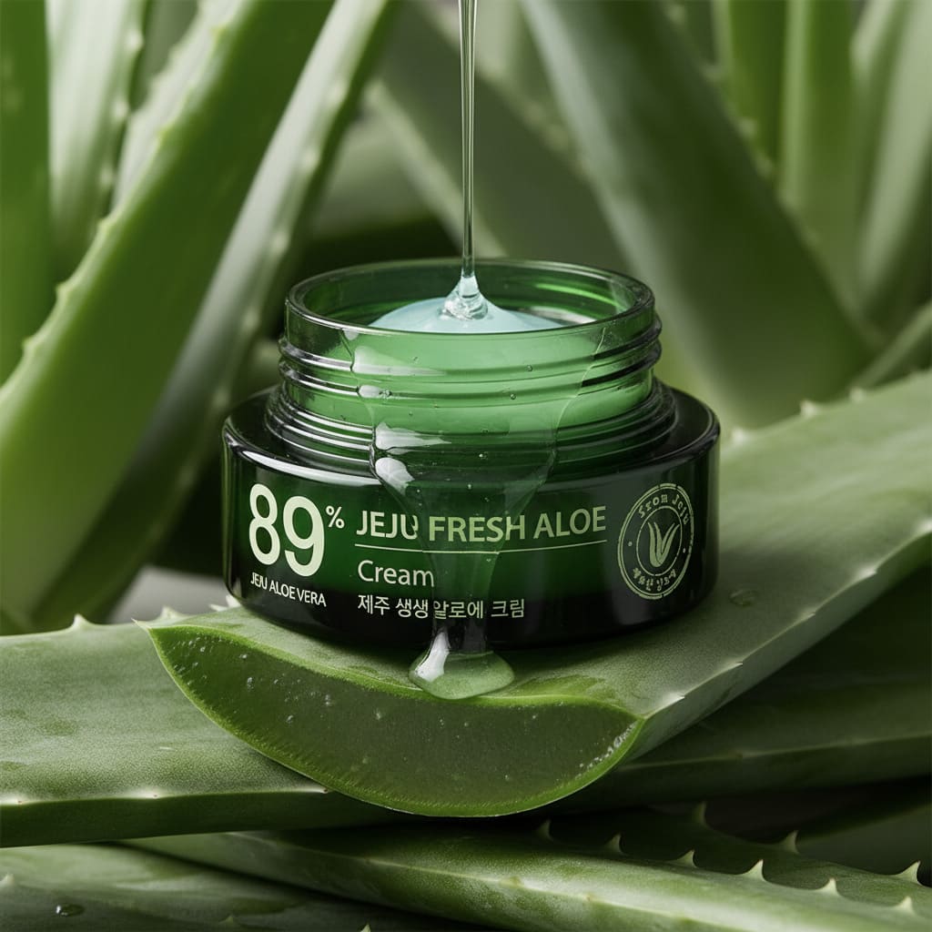 THE SAEM Jeju Fresh Aloe Cream